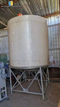 Tanque de armazenamento de polietileno rotomoldado pl�stico ALPINA 4800 litros