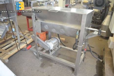 Misturador encamisado a�o inox 100L