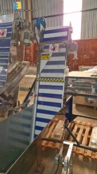 Alimentador posicionador abastecedor vibratório em aço inox de tampas TecnoEnvase TAG 5000 Alimentador posicionador abastecedor vibratório em aço inox de tampas TecnoEnvase TAG 5000