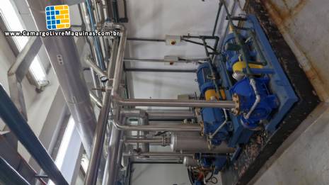Compressores Sabroe Schulz bombas de vácuo Nash KSB reservatórios de ar e torres de refrigeração Compressores Sabroe Schulz bombas de vácuo Nash KSB reservatórios de ar e torres de refrigeração
