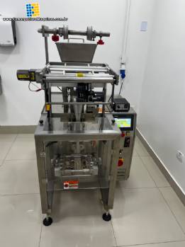 Embaladora sacheteira empacotadora volumétrica automática para produtos em pós em sachês Embaladora sacheteira empacotadora volumétrica automática para produtos em pós em sachês