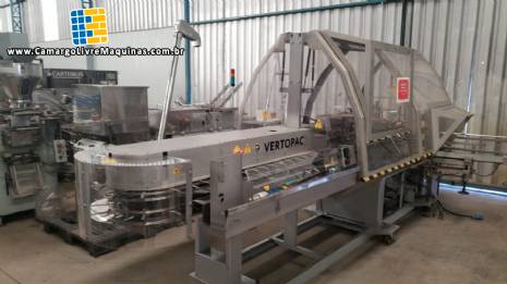 Encartuchadeira com bula vertical Fabrima Vertopac VP 120 Encartuchadeira com bula vertical Fabrima Vertopac VP 120