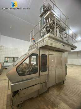 Linha completa de envase UHT ultra pasteurizador SPX APV envasadora asséptica Tetra Pak TBA 8 para molhos caldos sopas Linha completa de envase UHT ultra pasteurizador SPX APV envasadora asséptica Tetra Pak TBA 8 para molhos caldos sopas