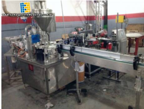 Linha para fabricação de cola e envase Linha para fabricação de cola e envase