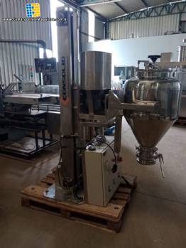 Misturador de bin coluna V Y em inox 316 Consolid Misturador de bin coluna V Y em inox 316 Consolid