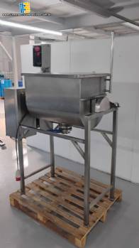 Misturador horizontal ribbon blender em aço inox 200 litros Misturador horizontal ribbon blender em aço inox 200 litros