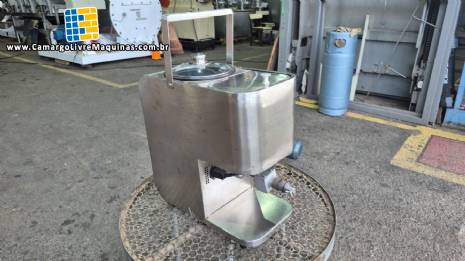 Prensa extratora de óleos vegetais de bancada semiautomática até 18 kg por hora Prensa extratora de óleos vegetais de bancada semiautomática até 18 kg por hora