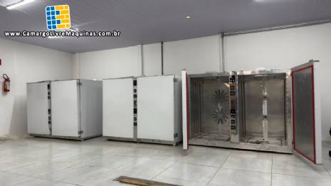 Secador desidratador forno em inox 120 bandejas Pleno Sol de 35 até 230 graus célsius Secador desidratador forno em inox 120 bandejas Pleno Sol de 35 até 230 graus célsius
