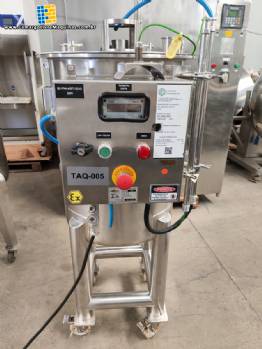 Tanque misturador em aço inox 316 120 L anti explosão EX Controltech Thermoindustrial Tanque misturador em aço inox 316 120 L anti explosão EX Controltech Thermoindustrial